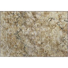 Premium Machine Washable Mayfield AMF768 Beige 1'8" x 2'6" Rug