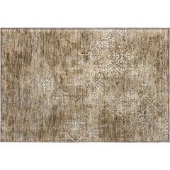 Premium Machine Washable Mayfield AMF769 Brown 1'8" x 2'6" Rug