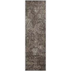 Premium Machine Washable Mayfield AMF769 Fudge 2'3" x 7'6" Runner Rug
