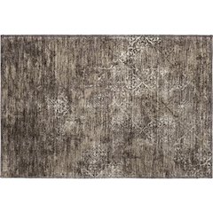 Premium Machine Washable Mayfield AMF769 Fudge 1'8" x 2'6" Rug