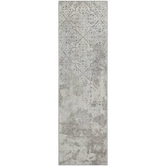 Premium Machine Washable Mayfield AMF769 Ivory 2'3" x 7'6" Runner Rug