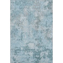 Premium Machine Washable Mayfield AMF769 Teal 2'6" x 3'10" Rug