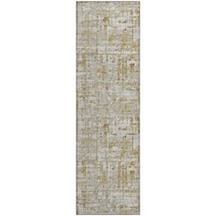 Premium Machine Washable Mayfield  Caramel 2'3" x 7'6" Runner Rug