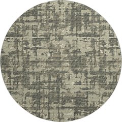 Premium Machine Washable Mayfield  Earth 8' x 8' Round Rug