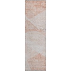 Premium Machine Washable Mayfield AMF770 Salmon 2'3" x 7'6" Runner Rug