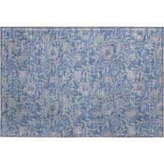 Premium Machine Washable Mayfield AMF771 Denim 1'8" x 2'6" Rug