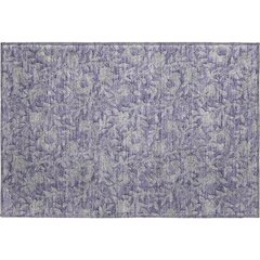 Premium Machine Washable Mayfield AMF771 Eggplant 1'8" x 2'6" Rug