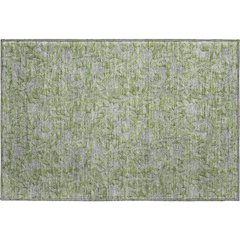 Premium Machine Washable Mayfield AMF771 Olive 1'8" x 2'6" Rug