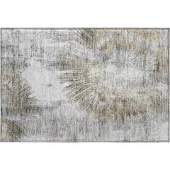 Premium Machine Washable Mayfield AMF773 Taupe 1'8" x 2'6" Rug