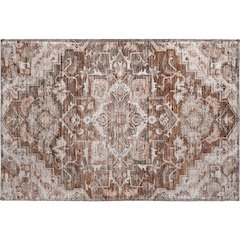 Premium Machine Washable Mayfield AMF774 Terracotta 1'8" x 2'6" Rug
