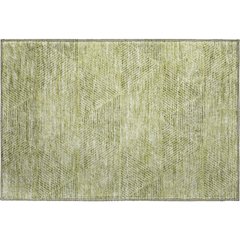 Premium Machine Washable Mayfield AMF777 Aloe 1'8" x 2'6" Rug