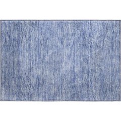 Premium Machine Washable Mayfield AMF777 Blue 1'8" x 2'6" Rug