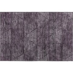 Premium Machine Washable Mayfield AMF777 Eggplant 1'8" x 2'6" Rug
