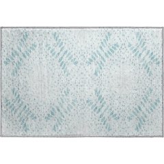 Premium Machine Washable Mayfield AMF778 Teal 1'8" x 2'6" Rug