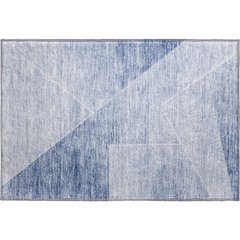 Premium Machine Washable Mayfield AMF779 Blue 1'8" x 2'6" Rug