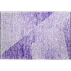 Premium Machine Washable Mayfield AMF779 Purple 1'8" x 2'6" Rug