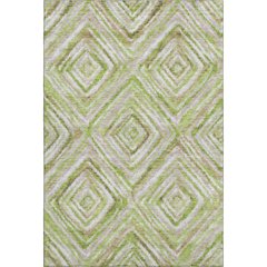 Premium Machine Washable Mayfield AMF780 Green 2'6" x 3'10" Rug