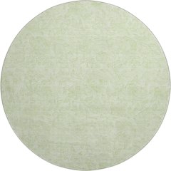 Premium Machine Washable Mayfield AMF782 Aloe 8' x 8' Round Rug