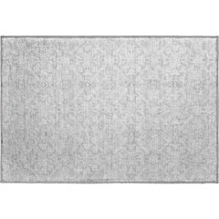 Premium Machine Washable Mayfield AMF784 Silver 1'8" x 2'6" Rug