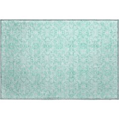 Premium Machine Washable Mayfield AMF784 Turquoise 1'8" x 2'6" Rug