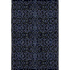 Premium Machine Washable Mayfield AMF785 Blue 2'6" x 3'10" Rug