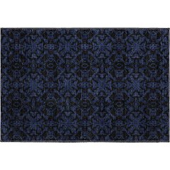 Premium Machine Washable Mayfield AMF785 Blue 1'8" x 2'6" Rug