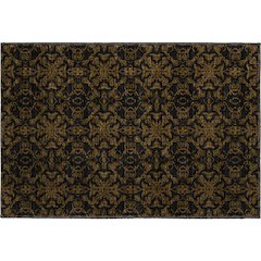 Premium Machine Washable Mayfield AMF785 Brown 1'8" x 2'6" Rug