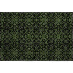 Premium Machine Washable Mayfield AMF785 Olive 1'8" x 2'6" Rug