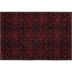 Premium Machine Washable Mayfield AMF785 Red 1'8" x 2'6" Rug