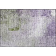 Premium Machine Washable Mayfield AMF787 Purple 1'8" x 2'6" Rug