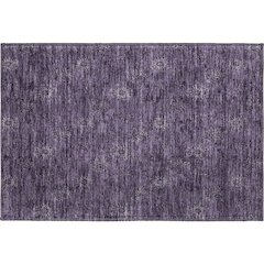Premium Machine Washable Mayfield AMF788 Eggplant 1'8" x 2'6" Rug