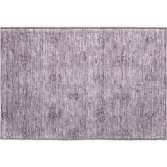 Premium Machine Washable Mayfield AMF789 Plum 1'8" x 2'6" Rug