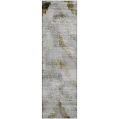 Premium Machine Washable Mayfield AMF791 Taupe 2'3" x 7'6" Runner Rug