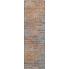 Premium Machine Washable Mayfield AMF793 Salmon 2'3" x 7'6" Runner Rug