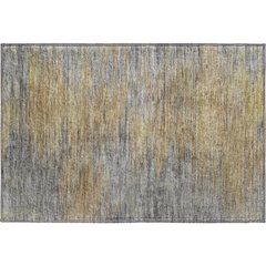 Premium Machine Washable Mayfield AMF794 Brown 1'8" x 2'6" Rug