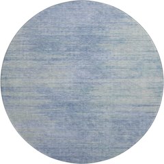 Premium Machine Washable Mayfield AMF794 Denim 8' x 8' Round Rug