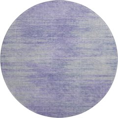 Premium Machine Washable Mayfield AMF794 Plum 8' x 8' Round Rug