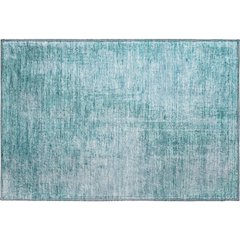 Premium Machine Washable Mayfield AMF796 Aqua 1'8" x 2'6" Rug