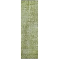 Premium Machine Washable Mayfield AMF796 Sage 2'3" x 7'6" Runner Rug