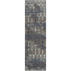 Premium Machine Washable Mayfield  Mink 2'3" x 7'6" Runner Rug