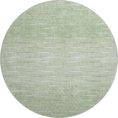 Premium Machine Washable Mayfield AMF800 Aloe 8' x 8' Round Rug