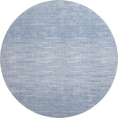 Premium Machine Washable Mayfield AMF800 Denim 8' x 8' Round Rug