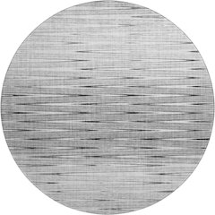 Premium Machine Washable Mayfield AMF800 Gray 8' x 8' Round Rug