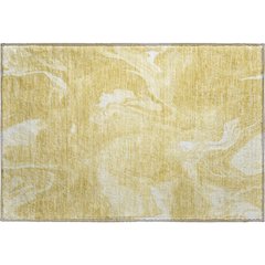 Premium Machine Washable Mayfield AMF802 Gold 1'8" x 2'6" Rug