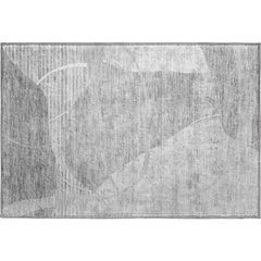 Premium Machine Washable Mayfield AMF805 Gray 1'8" x 2'6" Rug