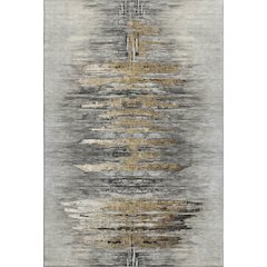 Premium Machine Washable Mayfield AMF807 Gray 2'6" x 3'10" Rug