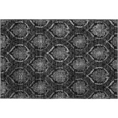 Premium Machine Washable Mayfield AMF809 Gray 1'8" x 2'6" Rug