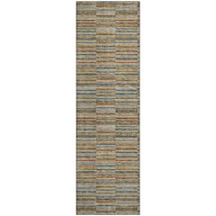 Premium Machine Washable Mayfield AMF816 Paprika 2'3" x 7'6" Runner Rug