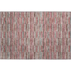 Premium Machine Washable Mayfield AMF816 Red 1'8" x 2'6" Rug
