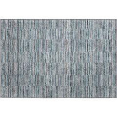 Premium Machine Washable Mayfield AMF816 Teal 1'8" x 2'6" Rug